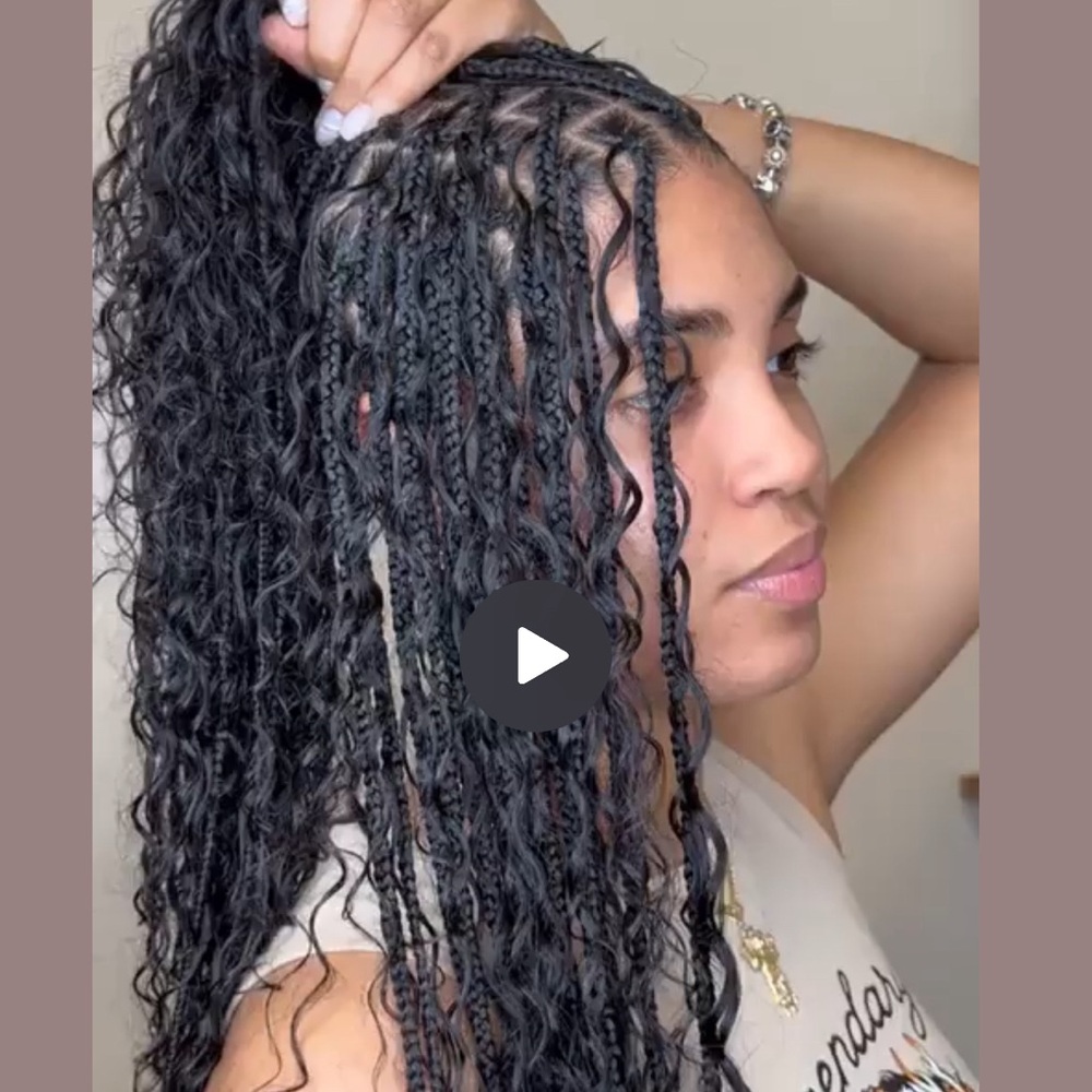 Bundled Pure Virgin Wet & Wavy / 100 grams (HUMAN HAIR BULK)